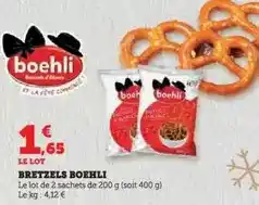 U Express Boehli - bretzels offre