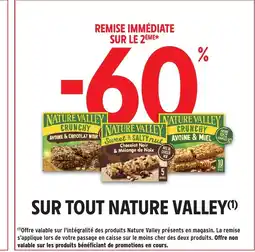 Intermarché Hyper NATURE VALLEY Sur tout offre