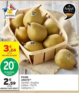 Intermarché Hyper Poire angys offre