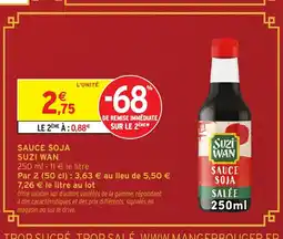 Intermarché Hyper SUZI WAN Sauce soja offre