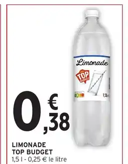 Intermarché Hyper TOP BUDGET Limonade offre