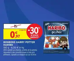 Intermarché Hyper HARIBO Bonbons harry potter offre