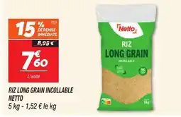 Netto NETTO Riz long grain incollable offre