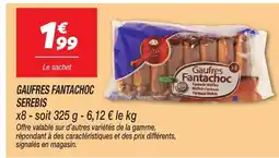 Netto SEREBIS Gaufres fantachoc offre