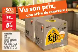 Netto LEFFE Bière blonde offre