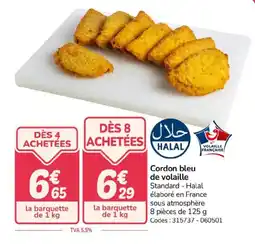 Promocash Cordon bleu de volaille offre