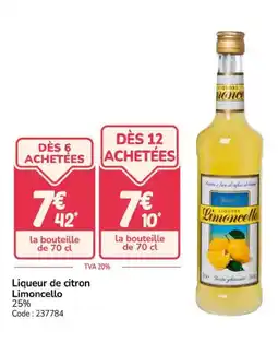 Promocash LIMONCELLO Liqueur de citron offre