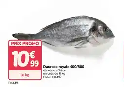 Promocash Daurade royale 600/800 offre