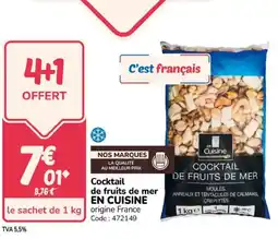 Promocash EN CUISINE Cockail de fruits de mer offre