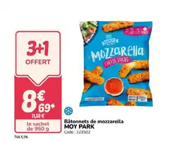 Promocash ΜΟΥ PARK Bâtonnets de mozzarella offre
