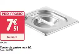 Promocash Couvercle gastro inox 1/2 offre