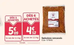 Promocash Spéculoos concassés offre