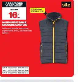 Brico Dépôt Doudoune sans manche castlin offre