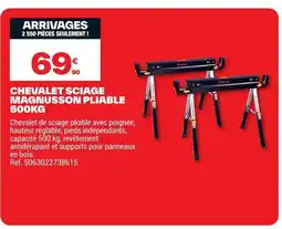 Brico Dépôt Chevalet sciage magnusson pliable offre