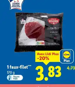 Lidl 1 faux-filet offre