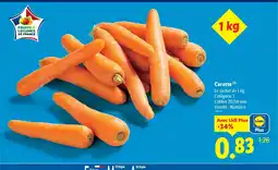 Lidl Carotte offre