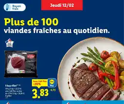 Lidl 1 faux-filet offre
