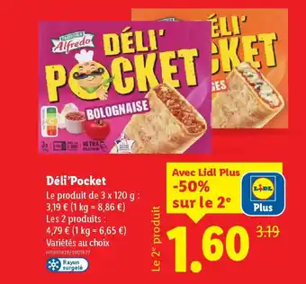 Lidl DÉLI POCKET offre