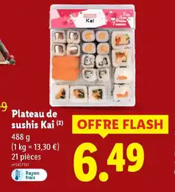 Lidl Plateau de sushis Kai offre