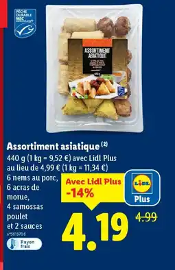 Lidl Assortiment asiatique offre