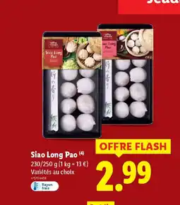 Lidl Siao Long Pao offre
