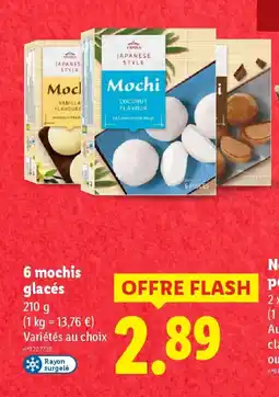 Lidl 6 mochis glacés offre