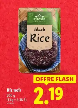 Lidl Riz noir offre