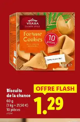 Lidl Biscuits de la chance offre