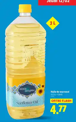 Lidl Huile de tournesol offre