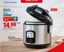 Lidl SILVERCREST Cuiseur à riz offre