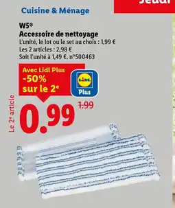Lidl W5 Accessoire de nettoyage offre