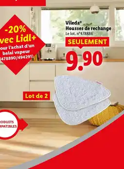 Lidl VILEDA Housses de rechange offre