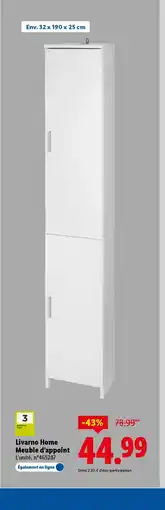 Lidl LIVARNO HOME Meuble d'appoint offre
