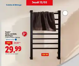 Lidl TRONIC Sèche-serviette électrique offre