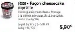 Thiriet Façon cheesecake myrtille offre