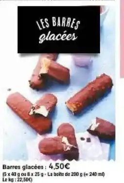 Thiriet Barres glacées offre