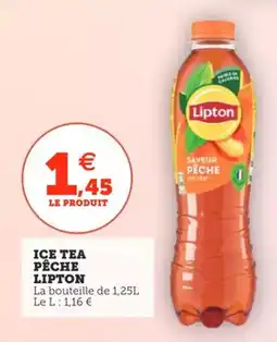 Utile LIPTON Ice tea pêche offre