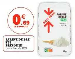 Utile PRIX MINI Farine de blé t55 offre