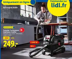 Lidl PARKSIDE Performance Aspirateur d'atelier offre