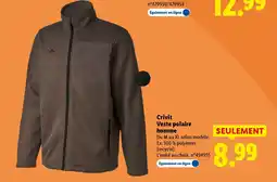 Lidl CRIVIT Veste polaire homme offre