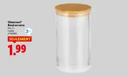 Lidl SILVERCREST Bocal en verre offre