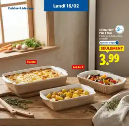 Lidl SILVERCREST Plat à four offre