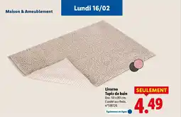 Lidl Livarno Tapis de bain offre
