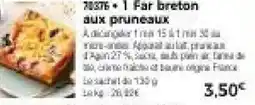 Thiriet 1 Far breton aux pruneaux offre