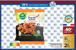 Carrefour Grignottes de poulet Halal offre