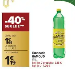 Carrefour Limonade HAMOUD offre