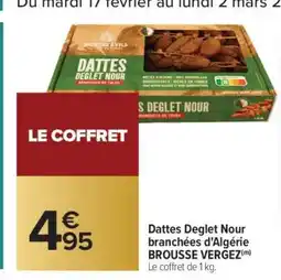 Carrefour DATTES DEGLET NOUR offre