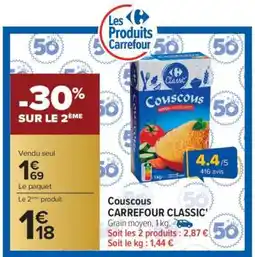 Carrefour Couscous CARREFOUR CLASSIC’ offre