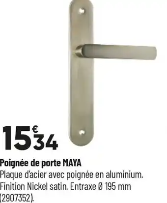 Bricorama Poignée de porte maya offre