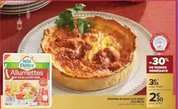 Carrefour Allumettes De Poulet Fumé Halal Isla Délice offre